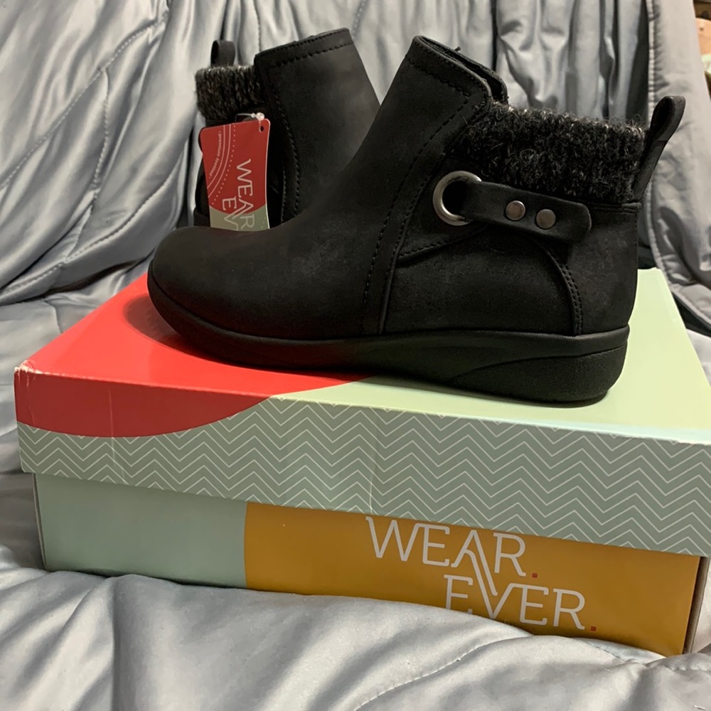 Black booties
